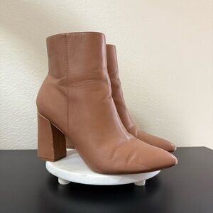 Madden Girl Brown FlexxFashion Heeled Boots Women’s Size 10